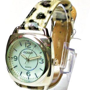 WHITE CHOCOLATE LEOPARD - Wrist Watch